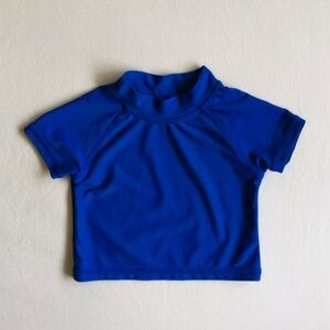 koala baby blue short sleeve rashguard 3-6 months baby